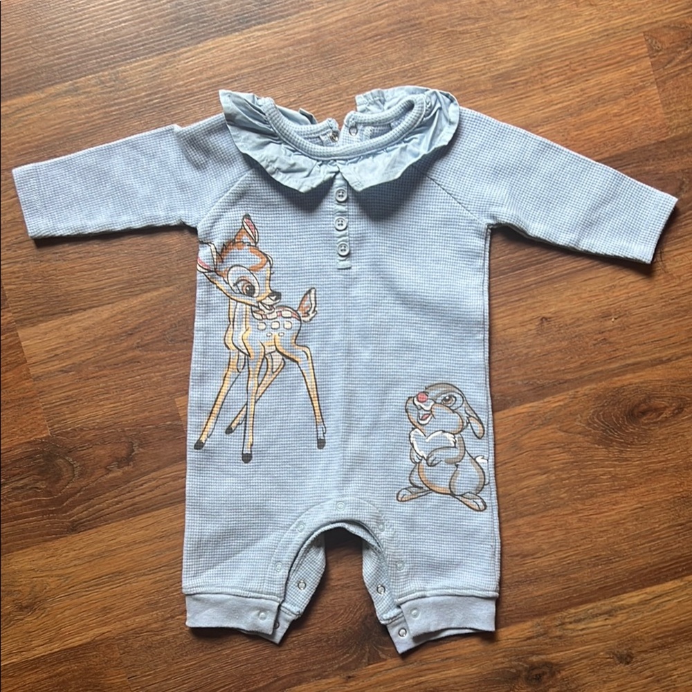 Disney Bambi themed Baby Blue One Piece